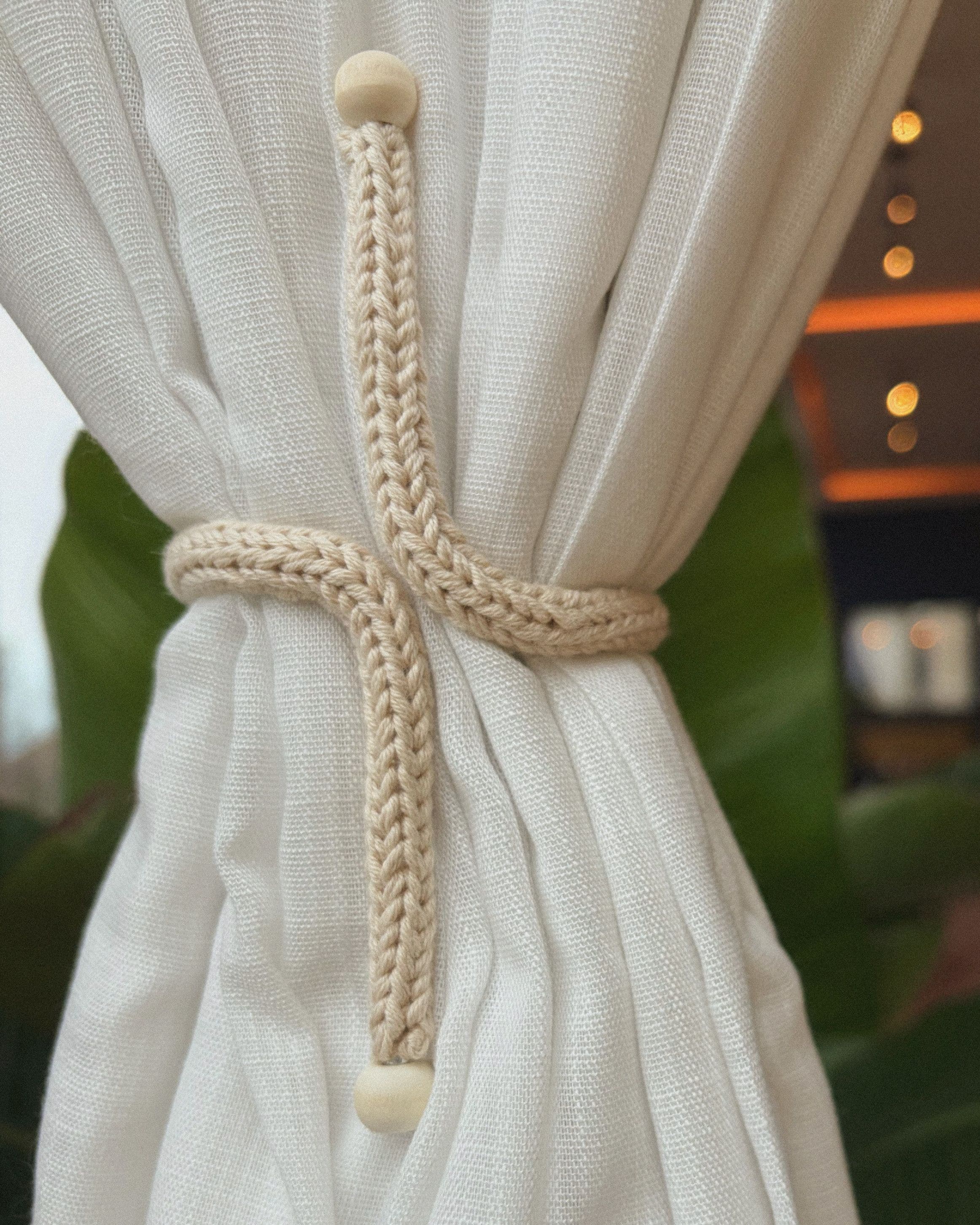 minimalist curtain holders